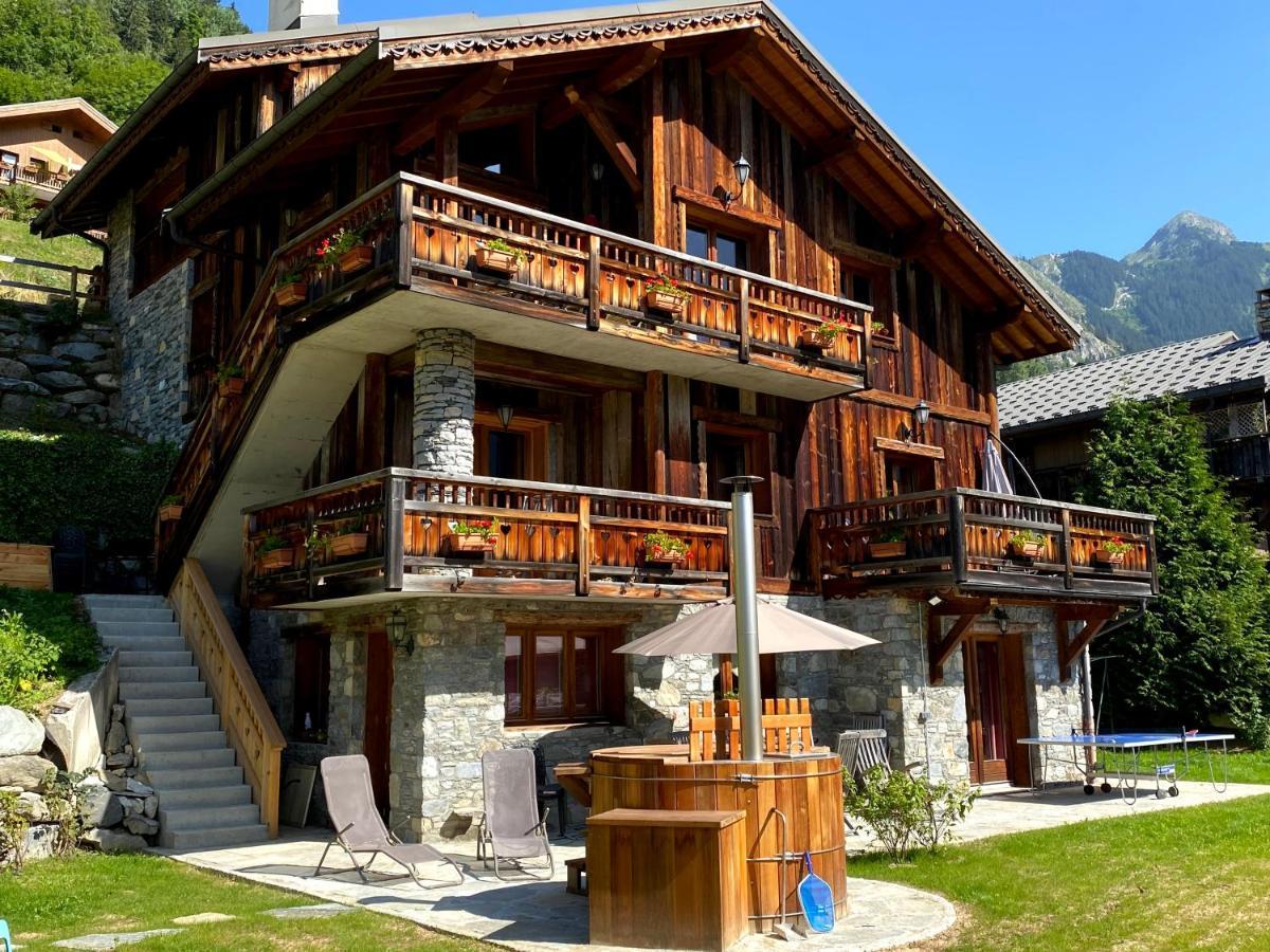 Chalet Des Trappeurs Coeur Vanoise 15 Persons 拉普拉涅 外观 照片