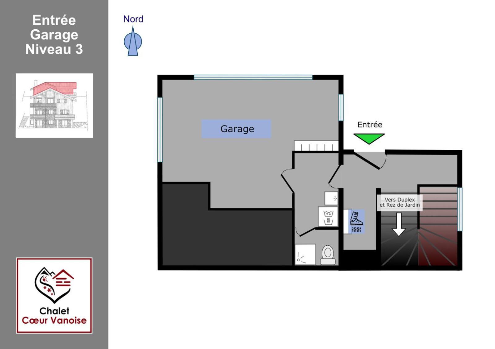 Chalet Des Trappeurs Coeur Vanoise 15 Persons 拉普拉涅 外观 照片